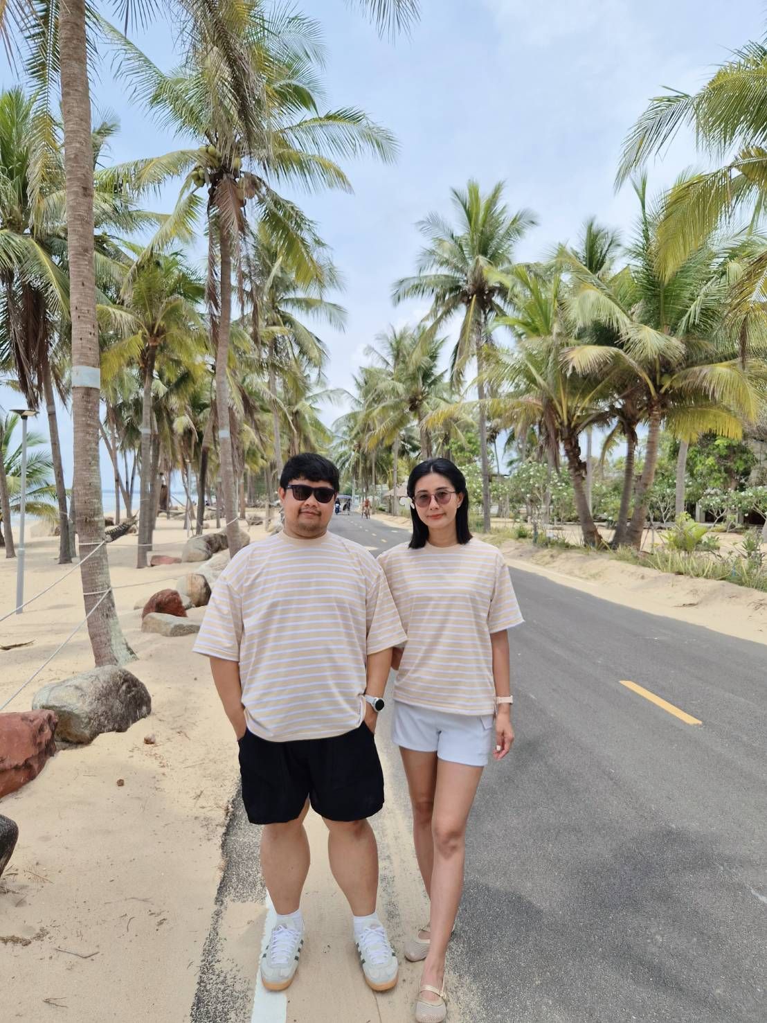 เสื้อยืด ริ้วเล็ก มินิ