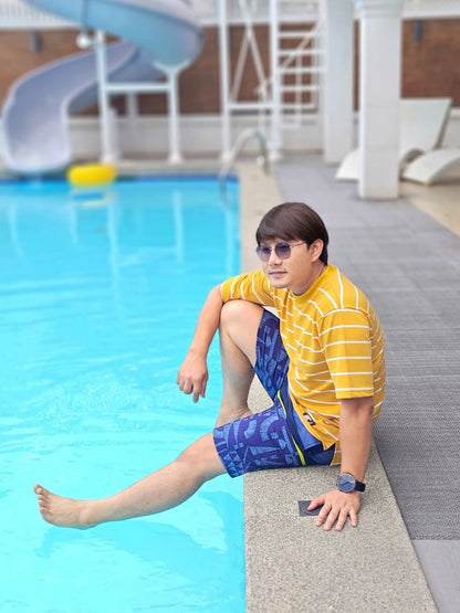 เสื้อยิด ริ้วเล็ก