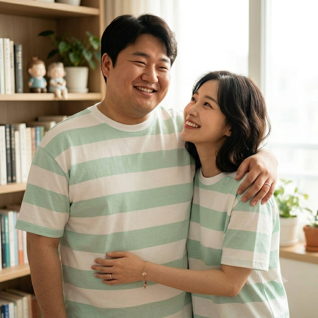 เสื้อยิดลาย ริ้วใหญ่ ไซส์ใหญ่ หุ่นหมี อก 42 นิ้ว - 66 นิ้ว