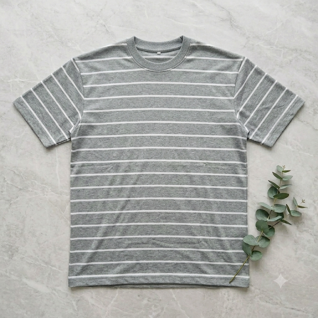 เสื้อยิด ริ้วเล็ก